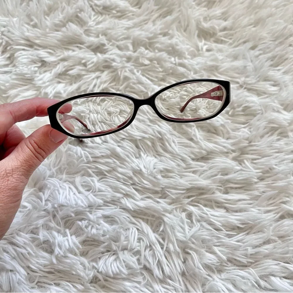 Karen Kane retro glasses Y2K black